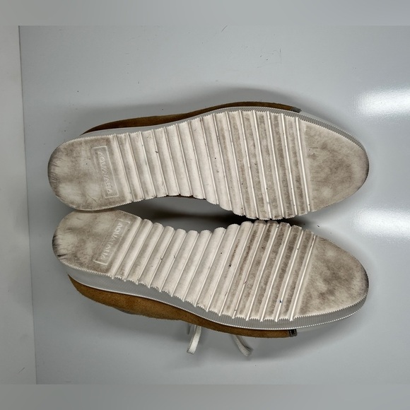 AQUATALIA Tan suede platform sneakers size 8 - Picture 10 of 10